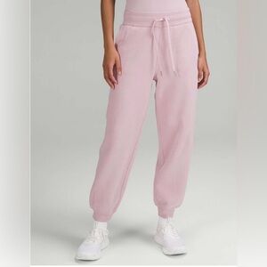 Lululemon scuba relaxed jogger pink peony